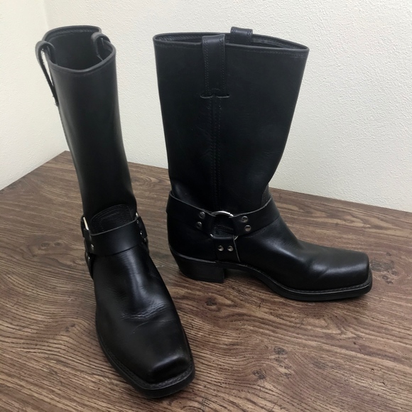 Frye Classic Black Harness Boot 12R (EUC) - Picture 8 of 8
